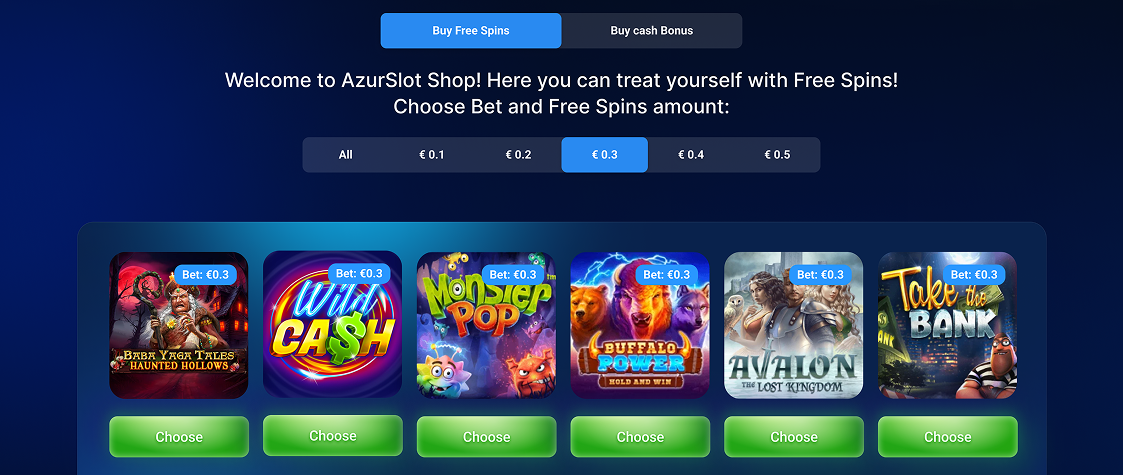 Azur Slot Online